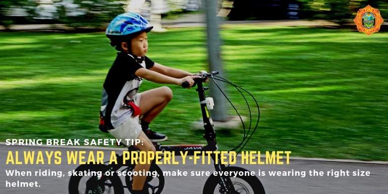 3.Wear A Helmet: Always wear a helmet when riding a 3 wheel bicycle for safety.