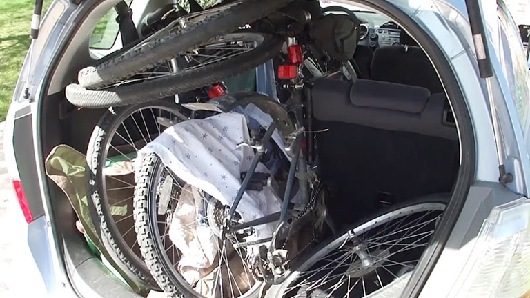 A bike can fit in a Honda Civic, but it may be a tight fit.