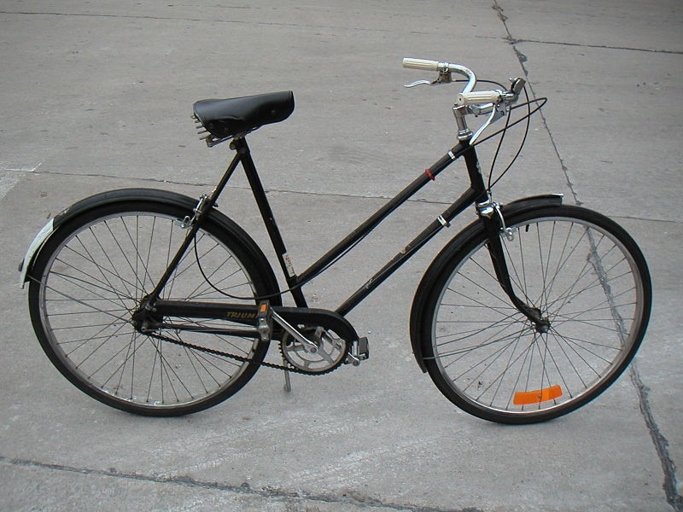 A step-through frame is a type of bicycle frame, often used for utility bicycles, that has a low or absent top tube.