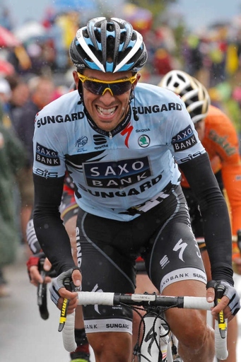 Alberto Contador is a Spanish professional cyclist who has been stripped of his Tour de France titles.