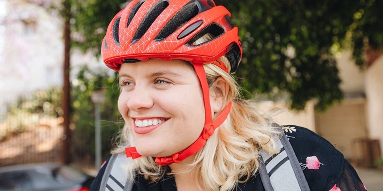 Bicycle helmets have a life span of about three years.