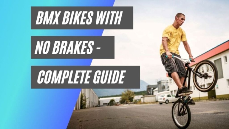 Brakeless BMX riding is a growing trend, but many riders still prefer to have brakes on their bikes.