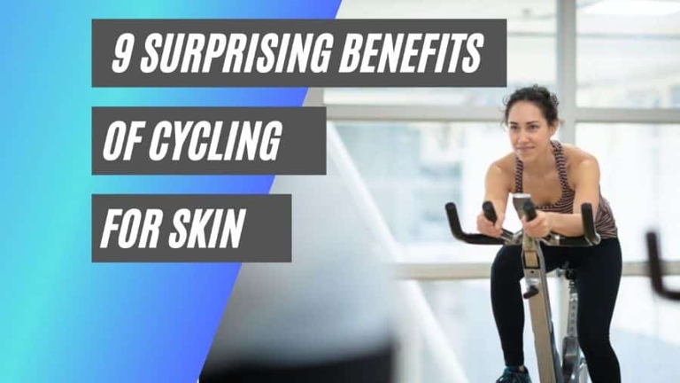 Cycling can help to increase cortisol levels, which can in turn help to improve skin health.