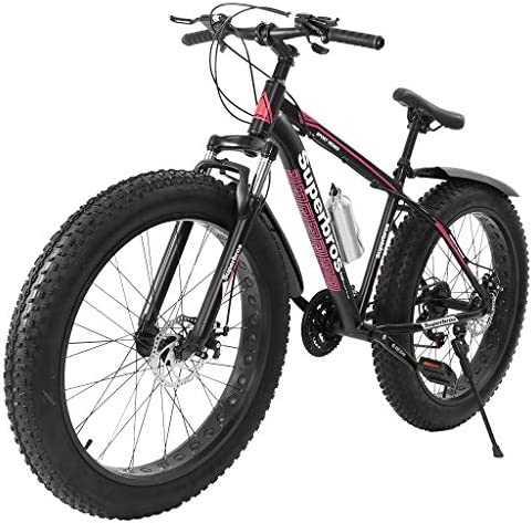 Fat bikes are designed for comfort, with wide tires that provide a soft, stable ride.