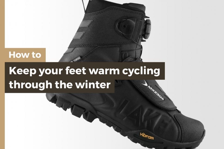 If you want to keep your feet warm while cycling, you need to make sure your core temperature is warm.