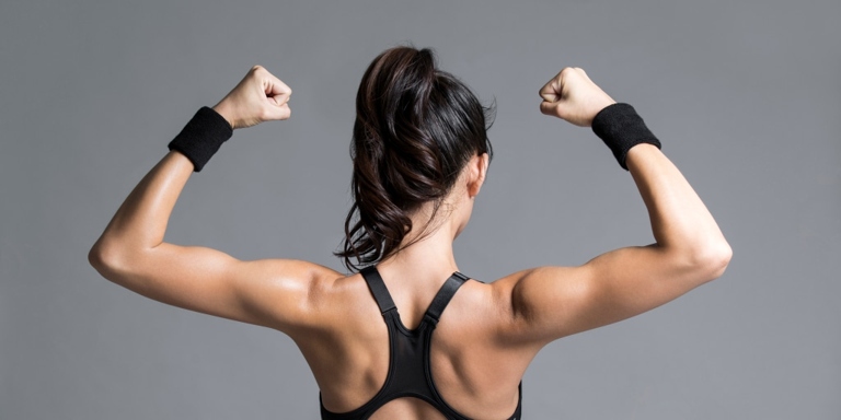 If you want to tone your arms, cross-training is a great way to do it.