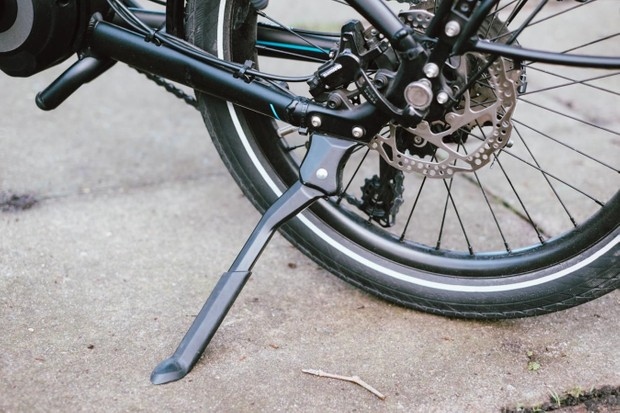 If you were to fall on your bike's kickstand, it could impale you.