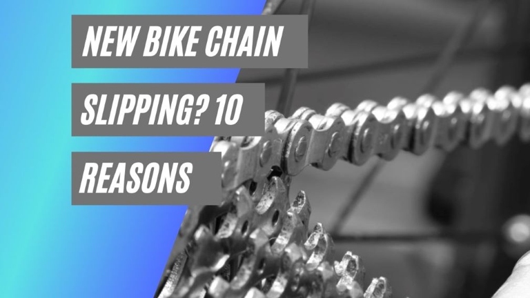 If your bike chain is slipping, it could be due to any of the following 10 reasons.