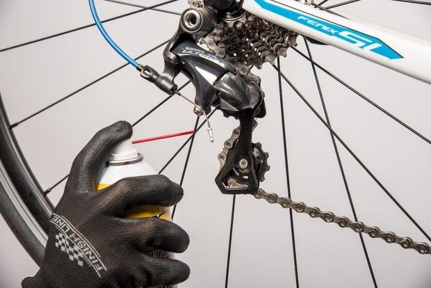 If your bike is starting to feel sluggish, it might be time to clean your derailleur.