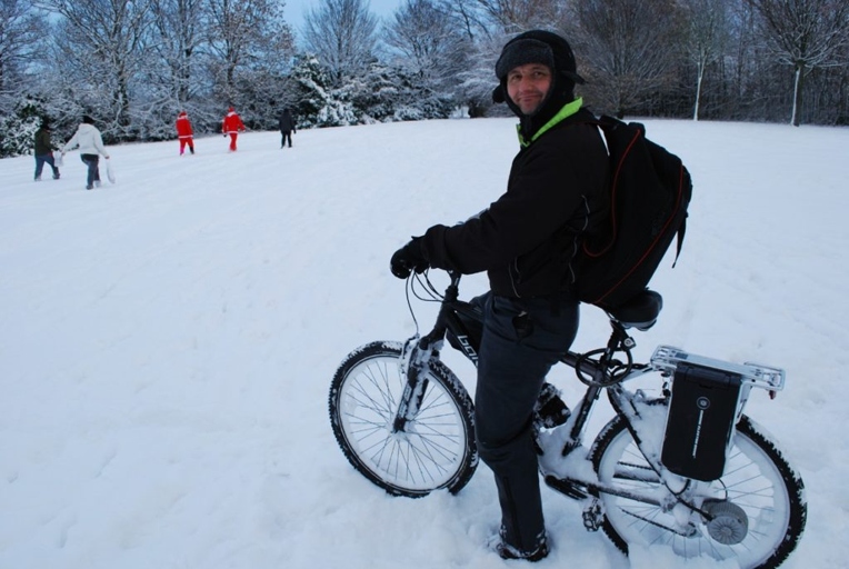 If you're going to ride an e-bike in the winter, you need to have a good pair of winter tires.
