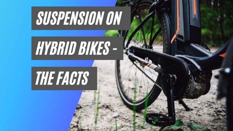 Many hybrid bikes have suspension systems to help smooth out the ride, but not all do.