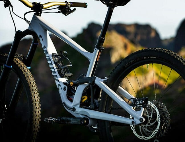Mountain bike components are expensive because they are produced in limited quantities.