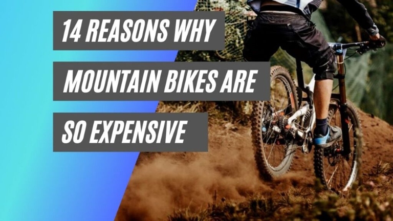 Mountain bikes are expensive because of the marketing impact loop.