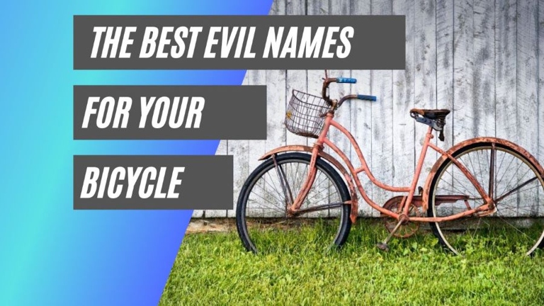 Nosferatu is a name for a bicycle that is evil looking.