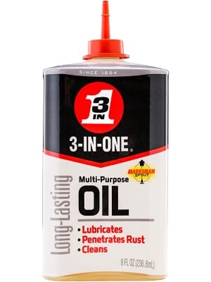 One of the best lubricants is 3 in 1 oil because it has many benefits and few drawbacks.