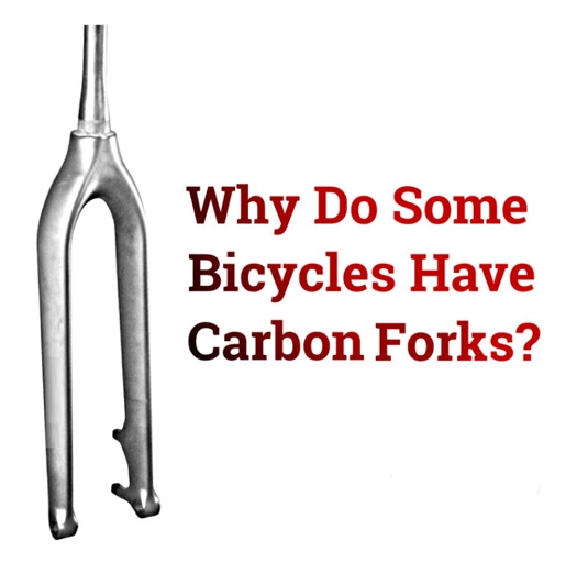One of the main reasons to get carbon forks is because they are significantly lighter than aluminum forks.