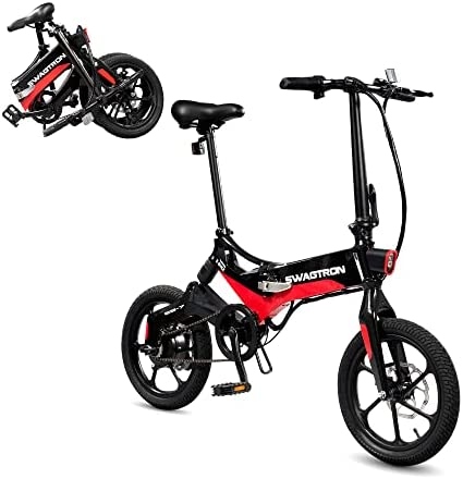 Other Specifications: The Swagcycle EB-7 Elite has a maximum speed of 20 mph and a range of 15-20 miles.