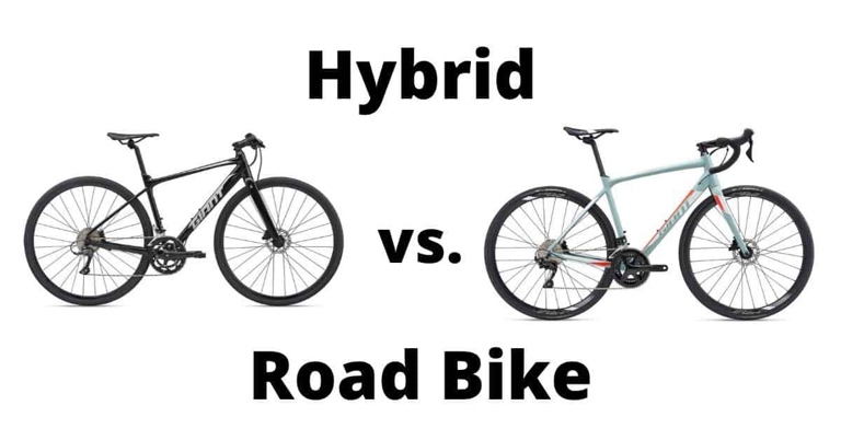 Road bikes are faster than hybrid bikes because they are designed for speed.