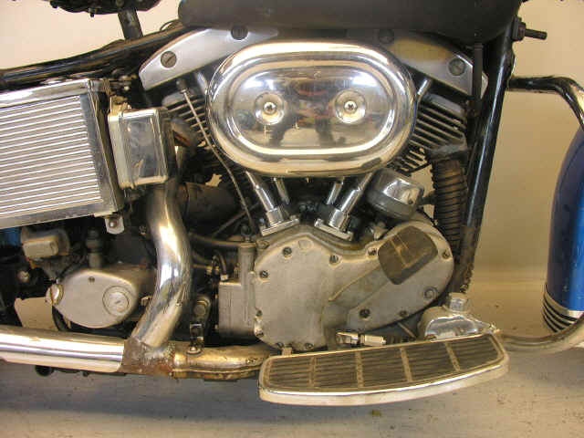 Shovelhead is a nickname for a Harley-Davidson motorcycle engine.