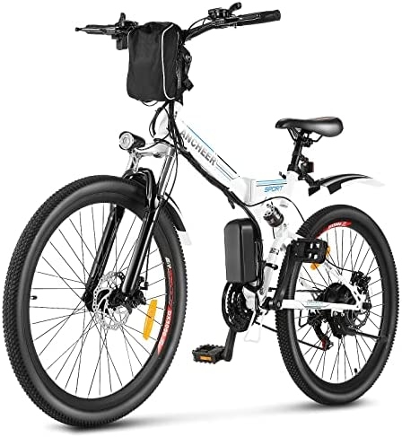 Some more affordable options for someone who wants an electric bike are the Swagtron EB-5 Pro and the Ancheer Power Plus Electric Mountain Bike.