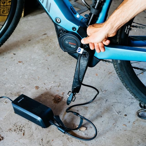 The best time to charge your electric bike battery is when it is at least half full.
