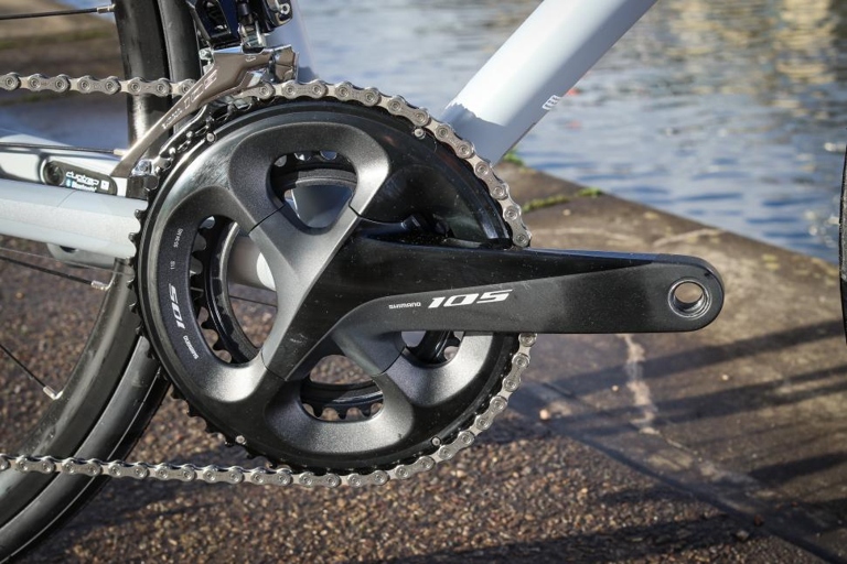 The chain and cog cover on a bike can become dented from regular use.