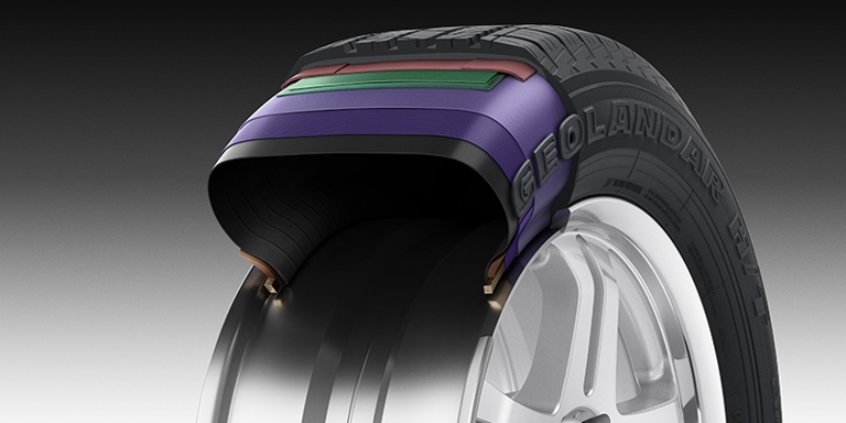 The material used to make the tire is a big factor in the tire's performance.