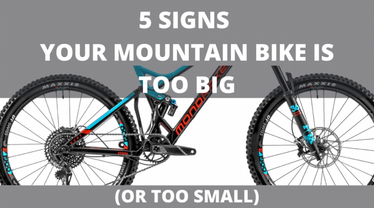The size of a mountain bike is important for many reasons.