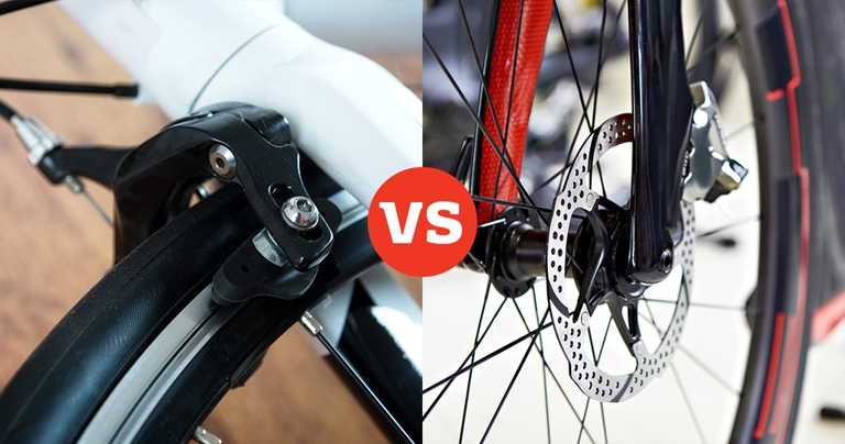 There are pros and cons to both disk brakes and rim brakes, so it really depends on what you are looking for in a brake system.