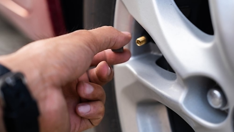 Yes, you can check your tire pressure without owning a gauge by using the pressure of your hand.