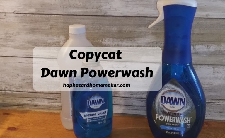 You can also add a little bit of dish soap to the mix for extra degreasing power.