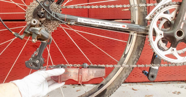 You can make a bike chain last longer by cleaning and lubricating it regularly.