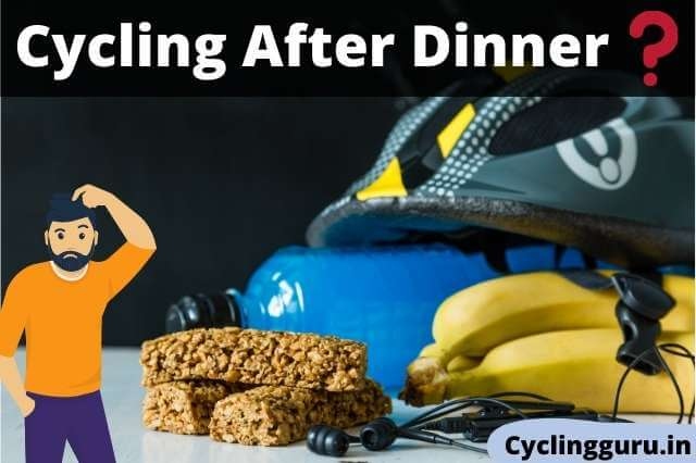 You will burn more fat if you cycle before eating breakfast, than if you cycle after dinner.